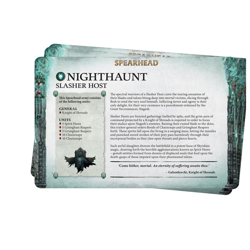 【戰鎚AOS】Nighthaunt (English) - 陣營卡包：暗夜游魂(英文版)-細節圖2