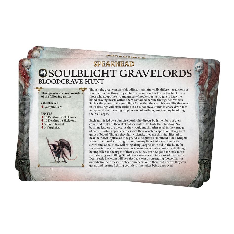 【戰鎚AOS】 Soulblight Gravelords (English) - 陣營卡包：凋魂墓穴領主(英文版)-細節圖2