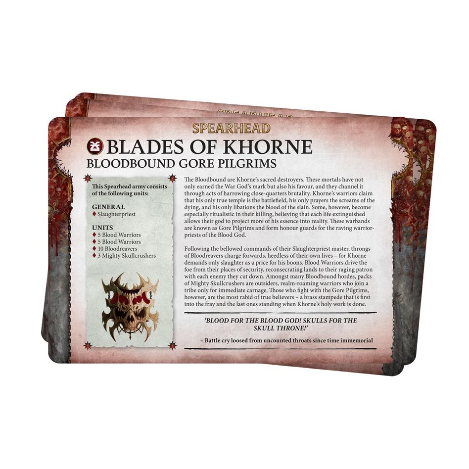 【戰鎚AOS】Blades of Khorne (Chinese) - 陣營卡包：恐虐之刃(簡中版)-細節圖2
