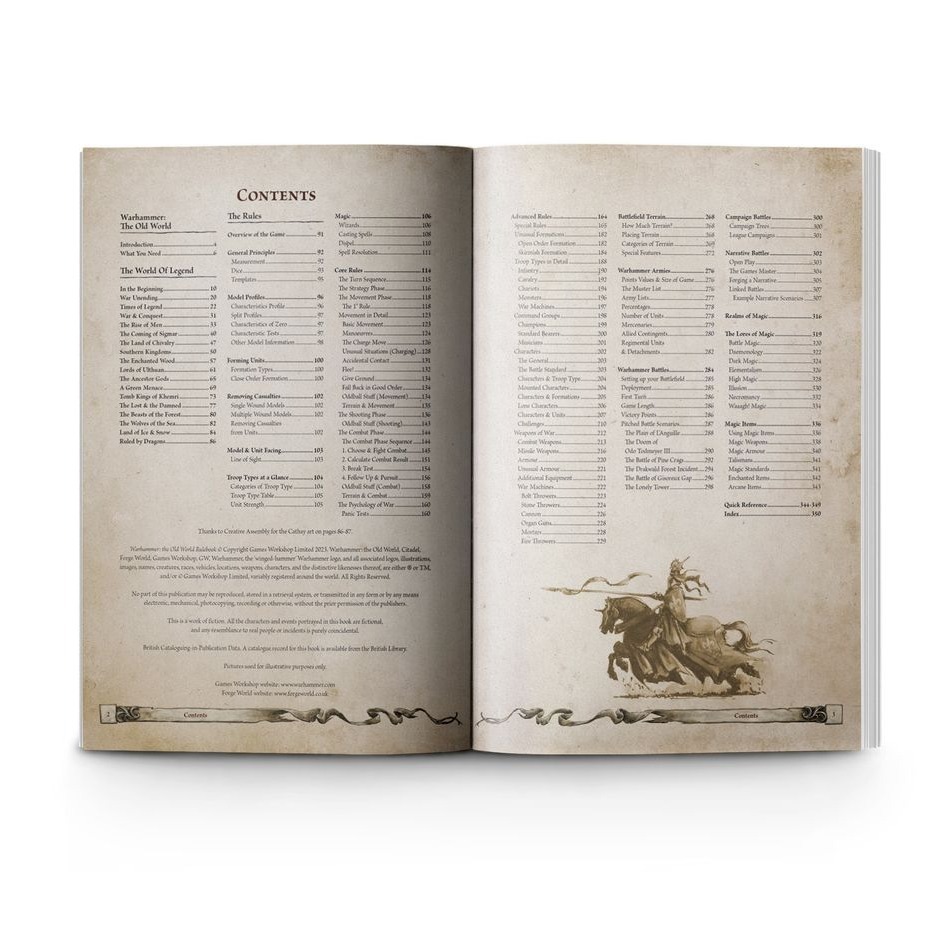 【WTOW】The Old World: Rulebook (Chinese) - 戰鎚舊世界：規則書(簡中版)-細節圖2