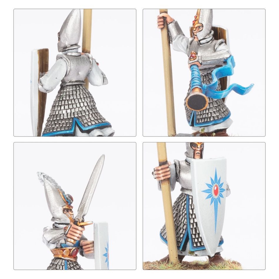【戰鎚舊世界】The Old World:High Elf Realms:Elven Spearmen-精靈長矛兵-細節圖4