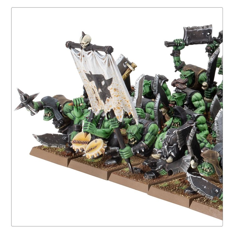 【戰鎚舊世界】Orc & Goblin Tribes: Orc Boyz Mob - 獸人與地精部族：獸人小子暴徒-細節圖5