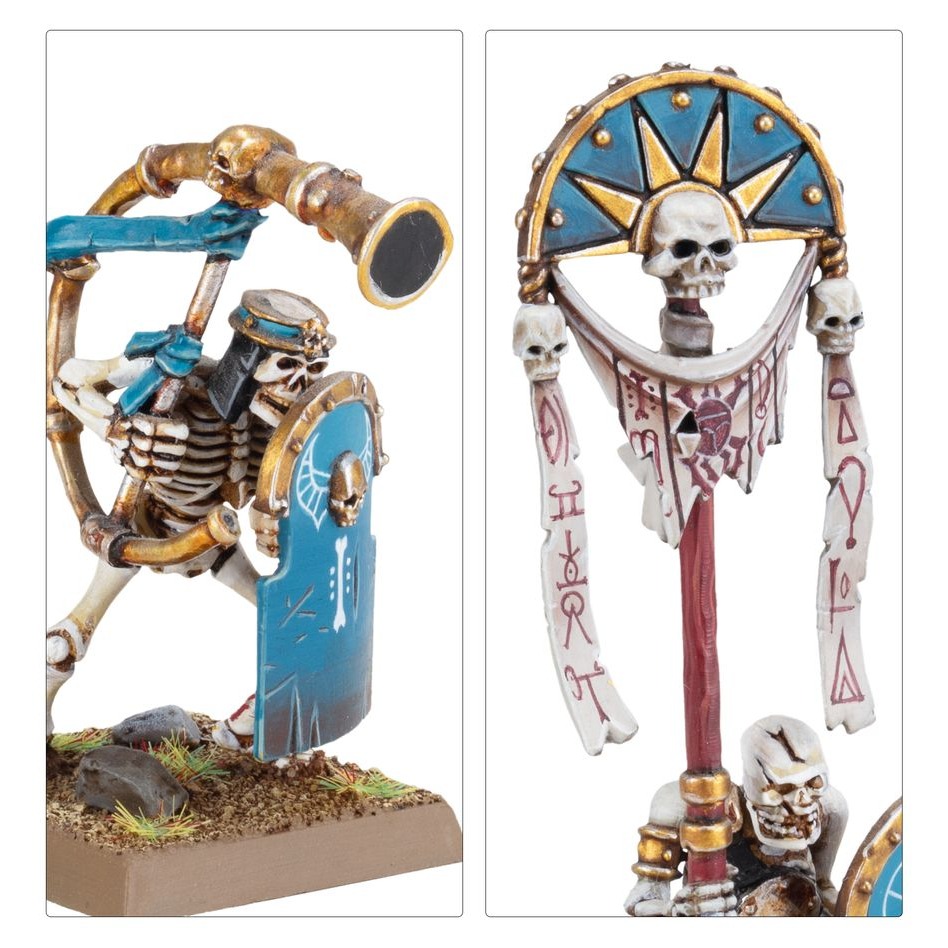 【戰鎚舊世界】Tomb Kings of Khemri: Skeleton Warriors -喀穆里古墓王：骷髏戰士-細節圖6