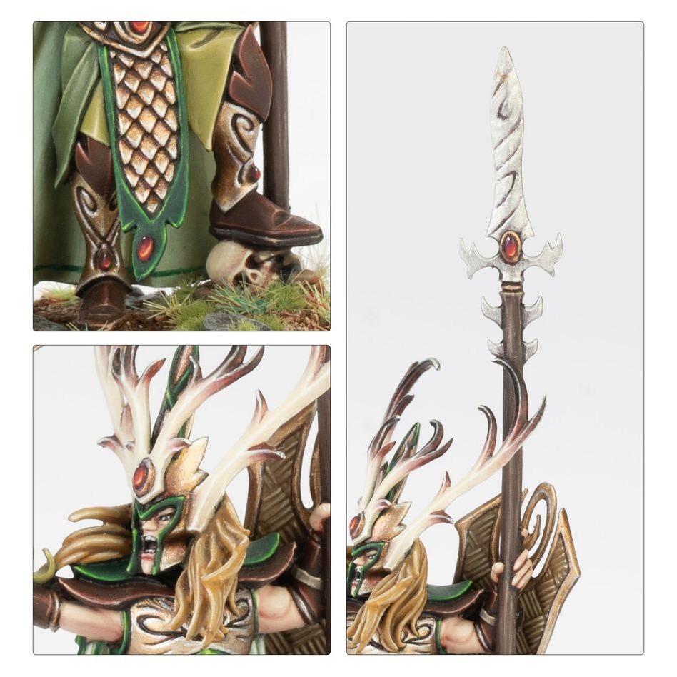 【戰鎚舊世界】Wood Elf Realms:Araloth Lord of Talsyn-阿拉洛斯，塔塞恩領主-細節圖4