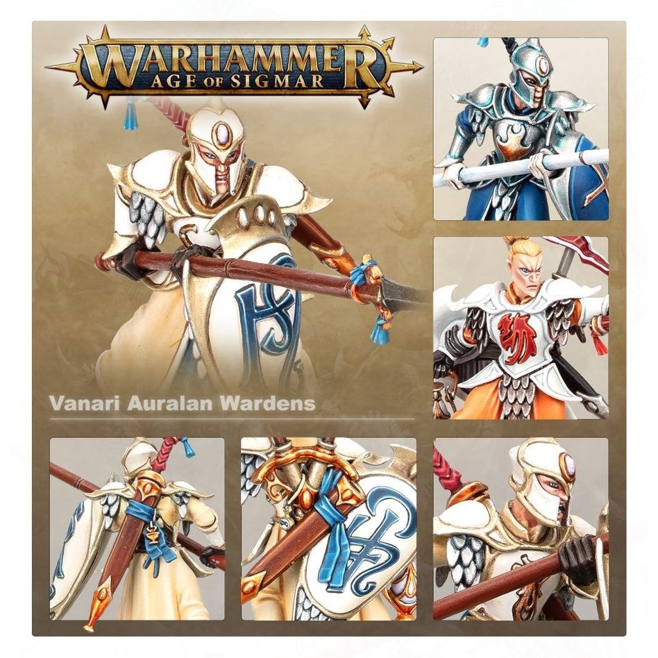 【戰鎚席格瑪紀元】Lumineth R-Lords:Vanari Auralan Wardens-光域領主梵納禮守衛-細節圖4