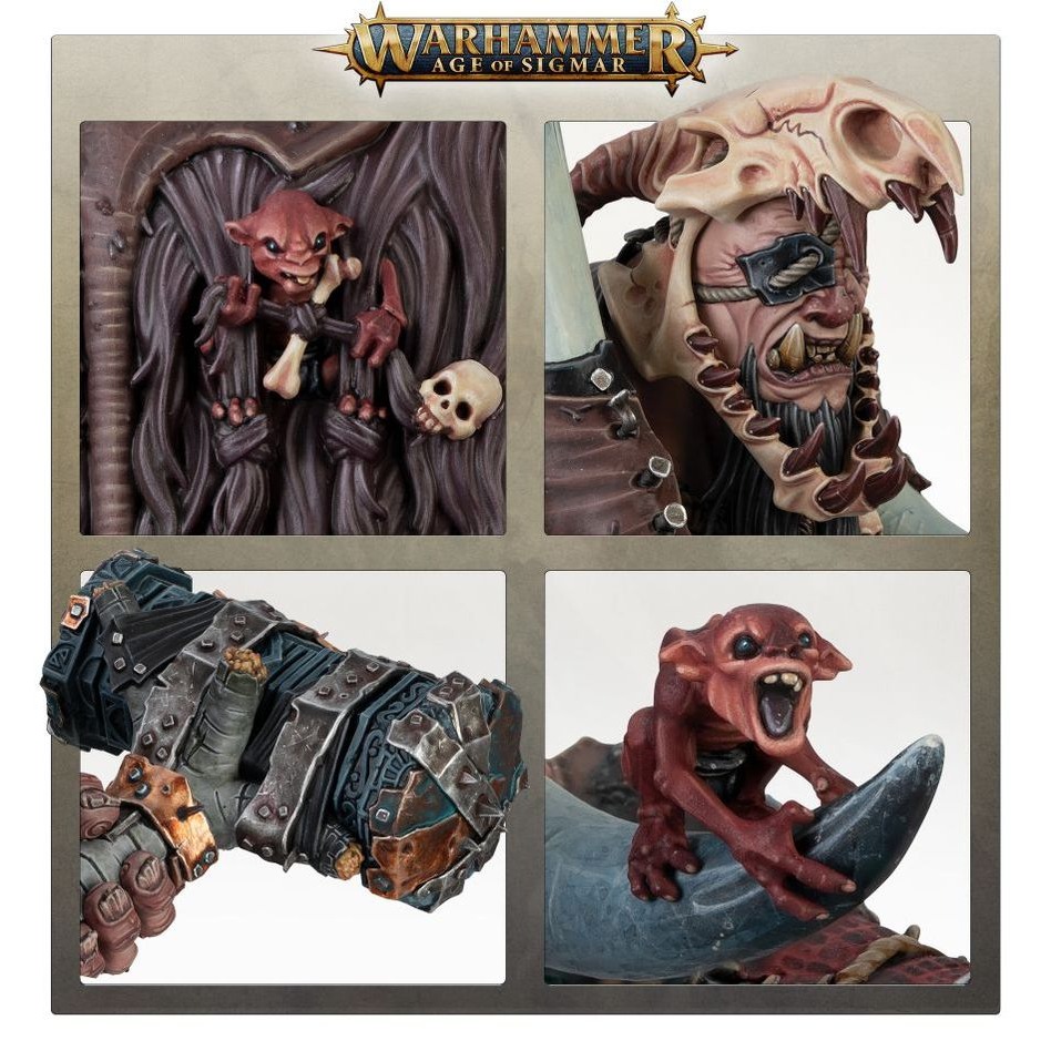 【戰鎚席格瑪紀元】Sons Of Behemat: King Brodd - 貝西摩特之子布羅德國王-細節圖4