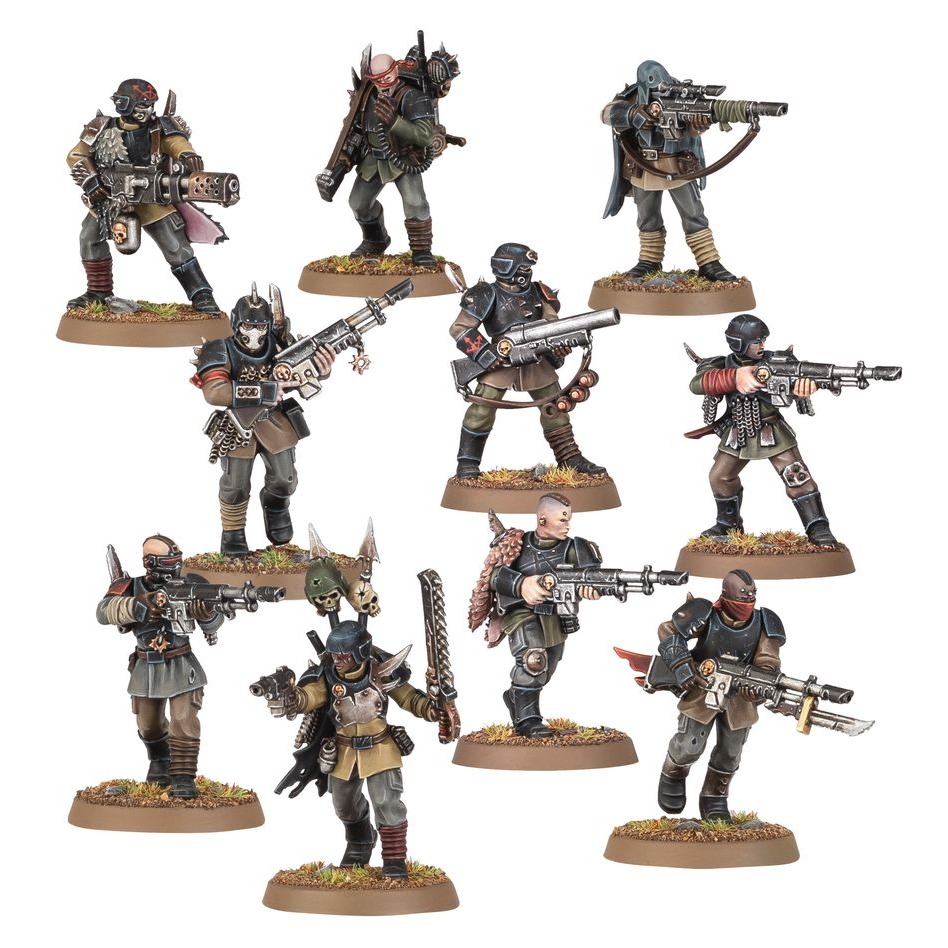 【戰鎚40k】Chaos Space Marines: Traitor Guardsmen Squad -叛變衛軍小隊-細節圖3