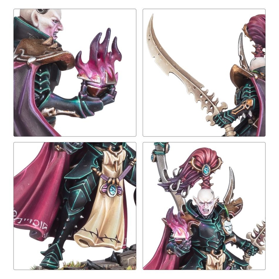【戰鎚40k】Drukhari: Archon - 黑暗靈族：執政官-細節圖6