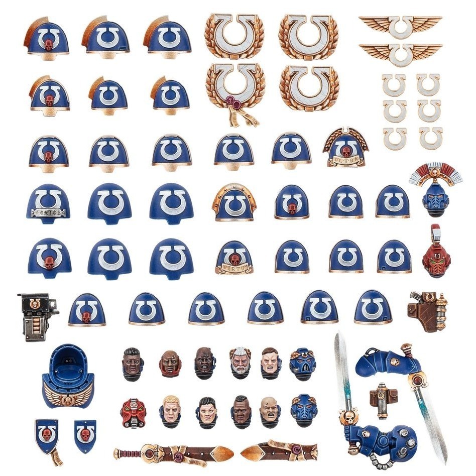 【戰鎚40k】Ultramarines: Upgrades And Transfers - 極限戰士：升級套件與水貼紙-細節圖4