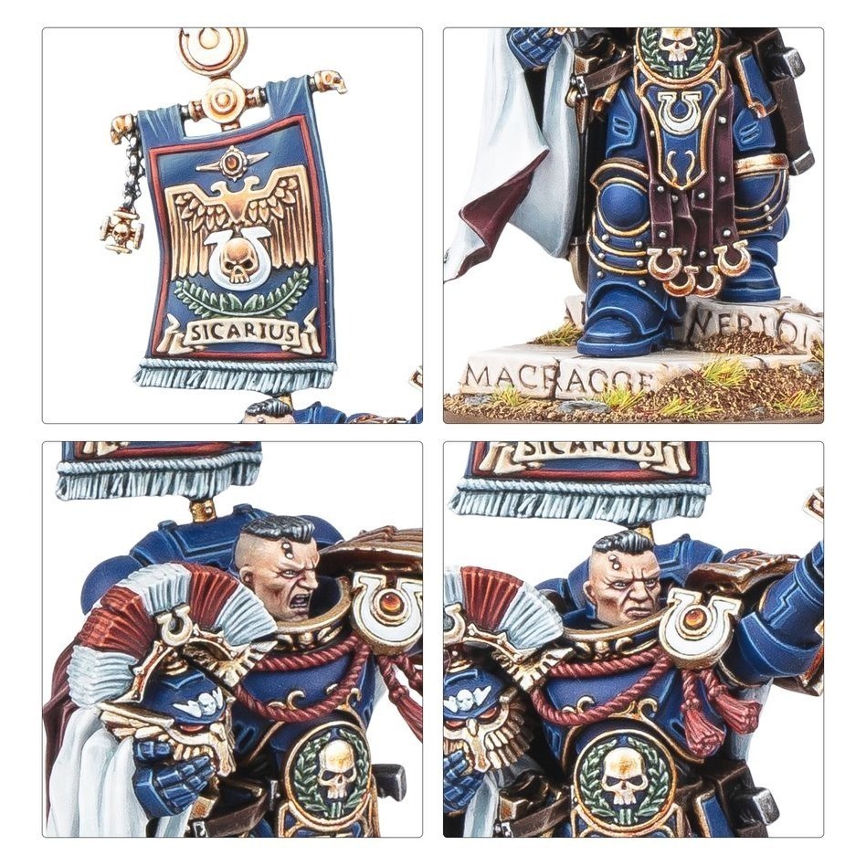 【戰鎚40k】Ultramarines: Cato Sicarius - 極限戰士：卡托．西卡留斯-細節圖3