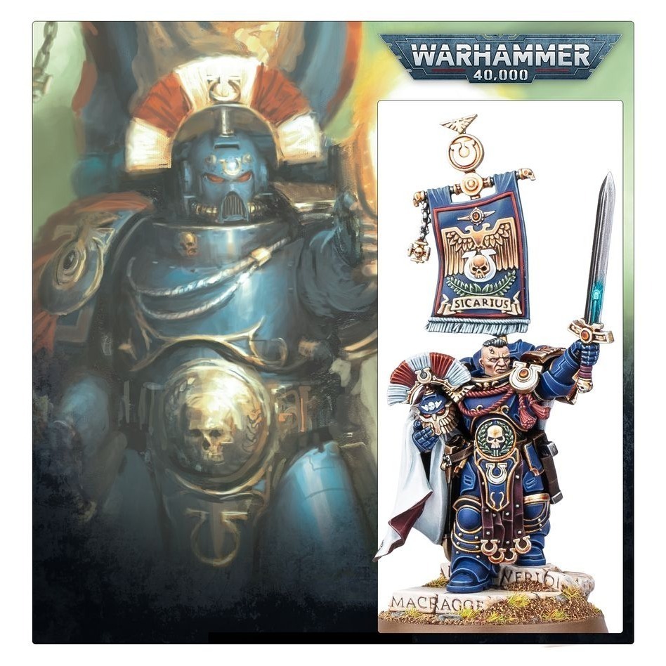 【戰鎚40k】Ultramarines: Cato Sicarius - 極限戰士：卡托．西卡留斯-細節圖4