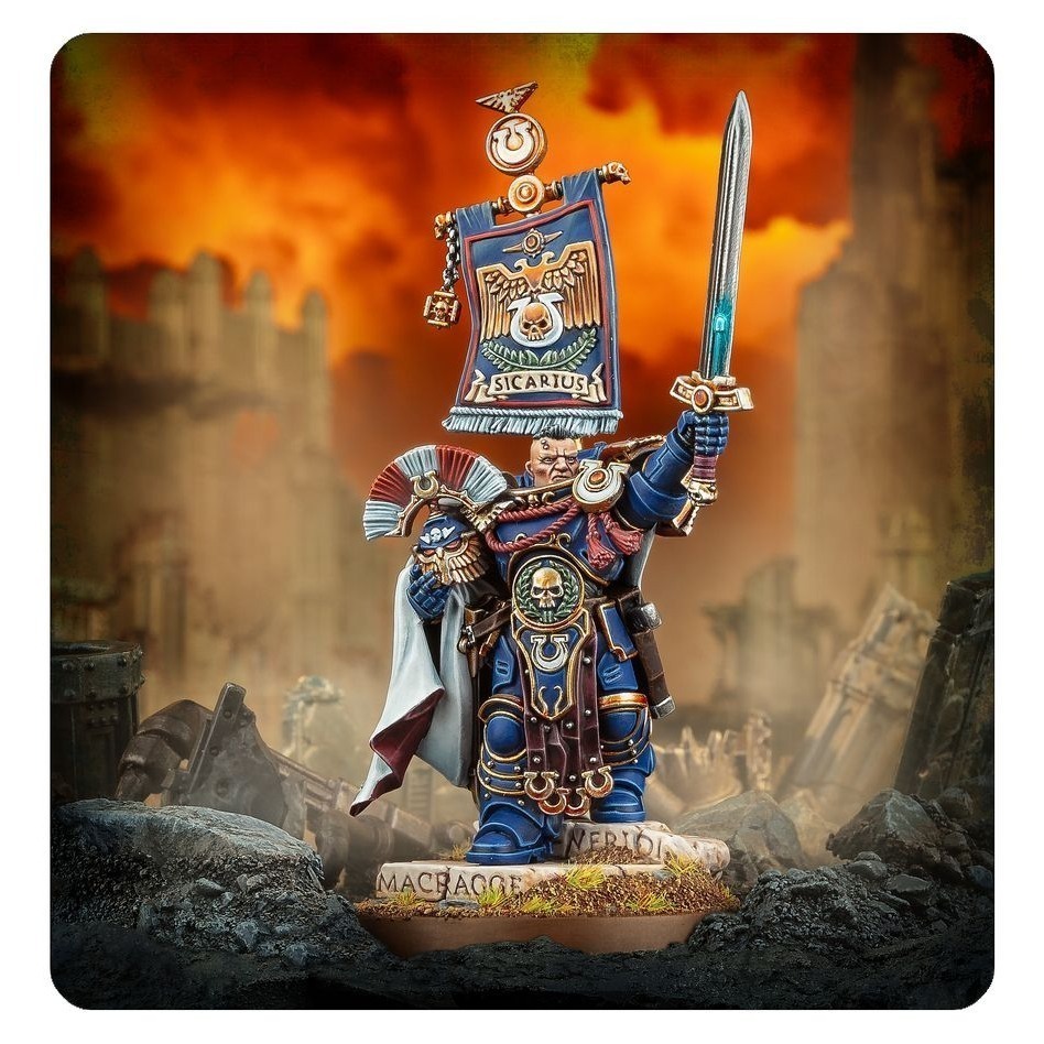 【戰鎚40k】Ultramarines: Cato Sicarius - 極限戰士：卡托．西卡留斯-細節圖5