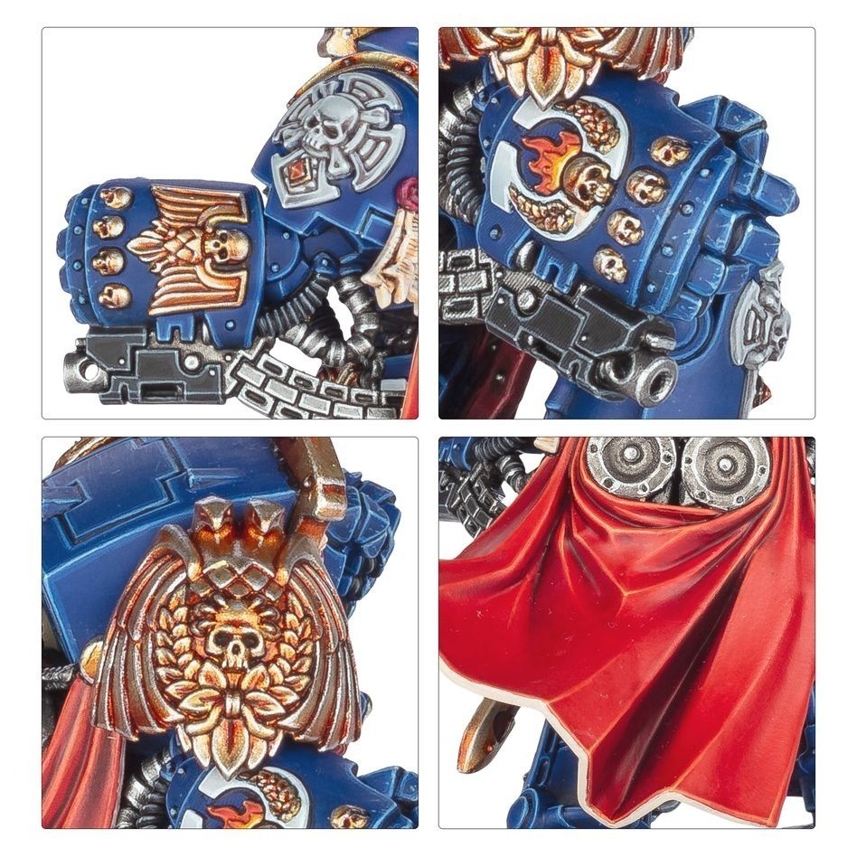【戰鎚40k】Marneus Calgar In Armour Of Antilochus-極限戰士：馬涅烏斯．卡爾加-細節圖3