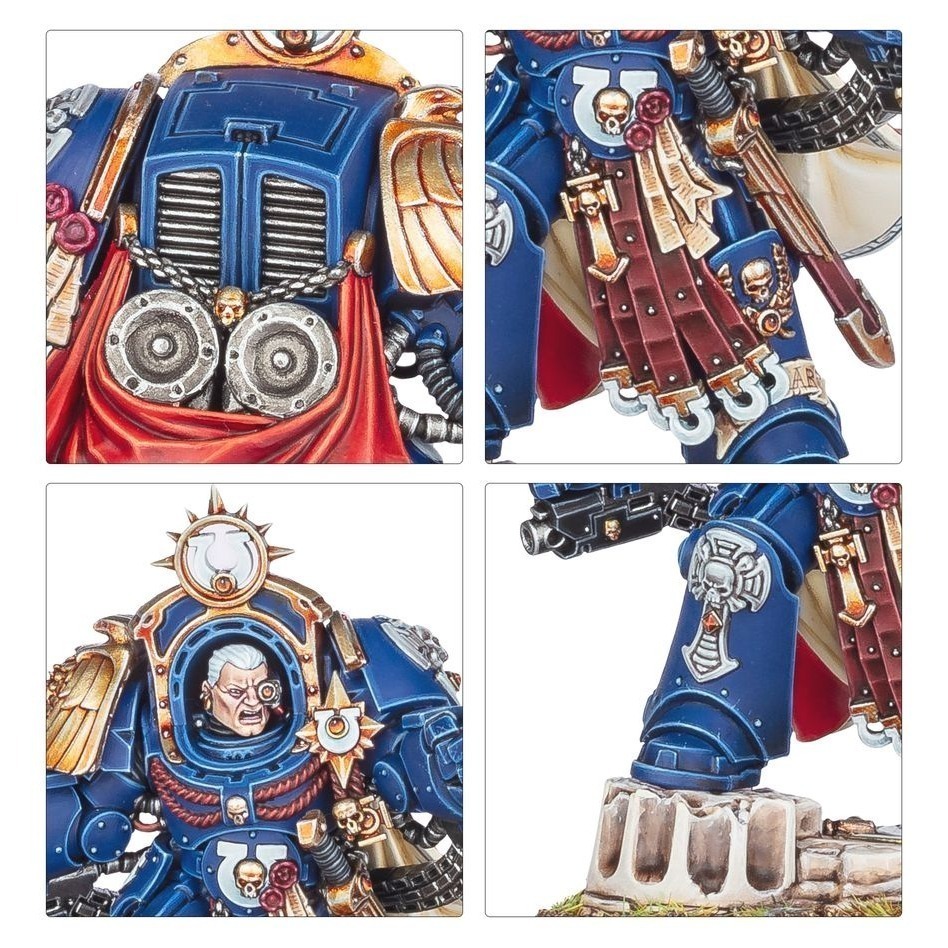 【戰鎚40k】Marneus Calgar In Armour Of Antilochus-極限戰士：馬涅烏斯．卡爾加-細節圖4