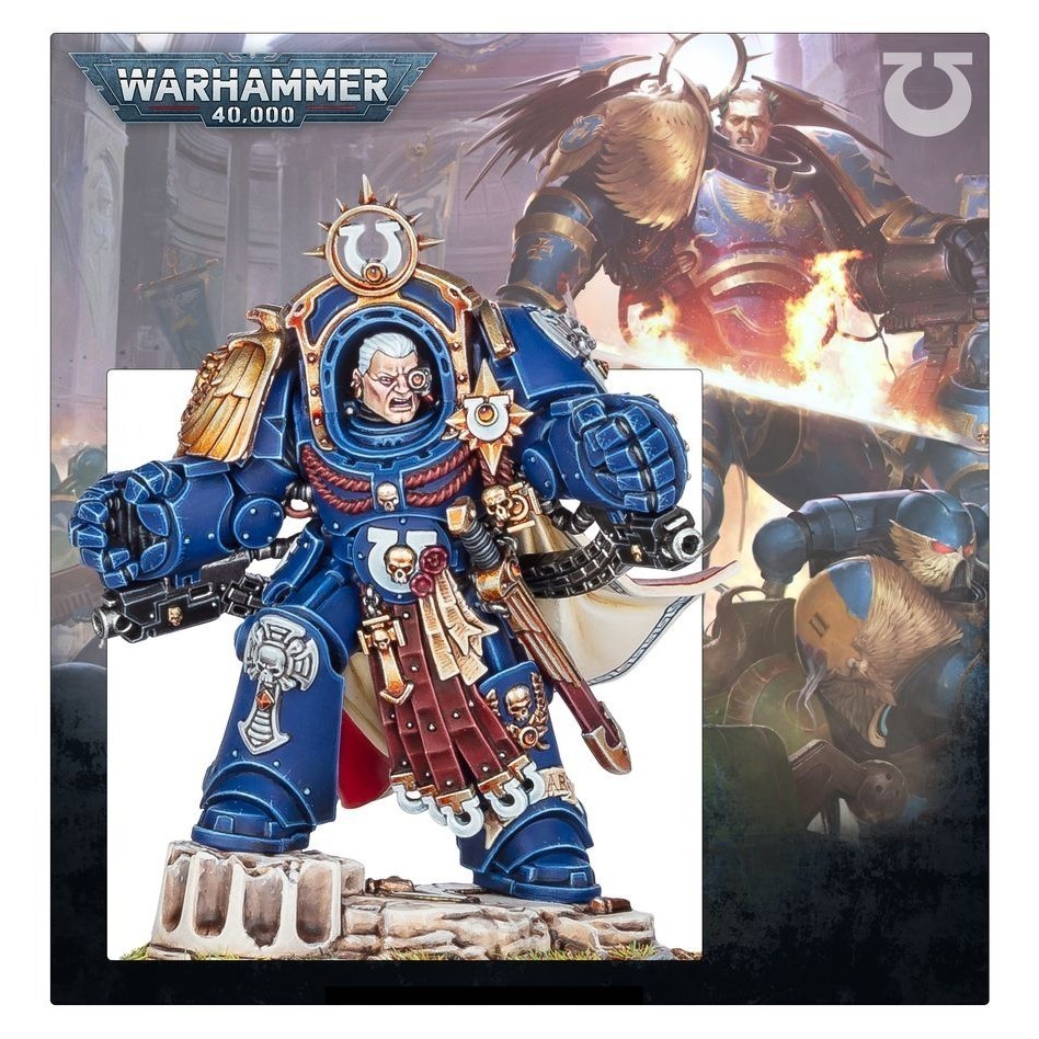 【戰鎚40k】Marneus Calgar In Armour Of Antilochus-極限戰士：馬涅烏斯．卡爾加-細節圖6