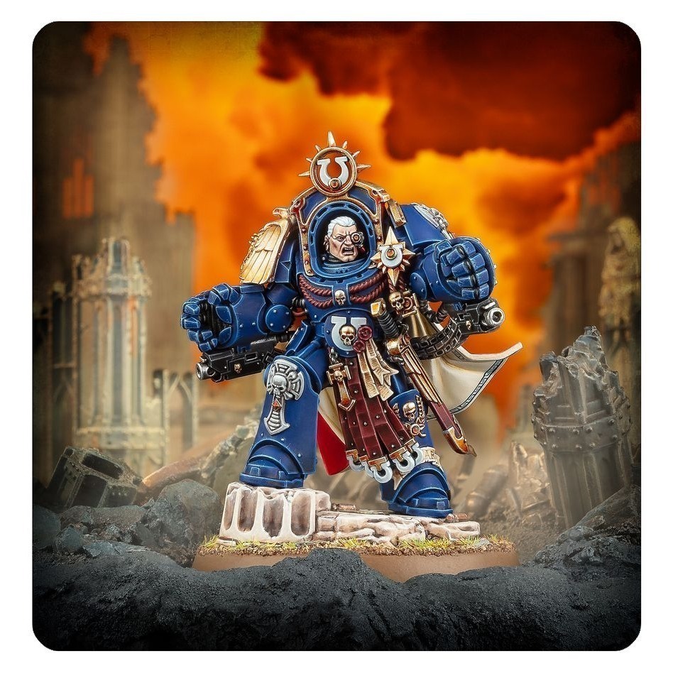 【戰鎚40k】Marneus Calgar In Armour Of Antilochus-極限戰士：馬涅烏斯．卡爾加-細節圖5