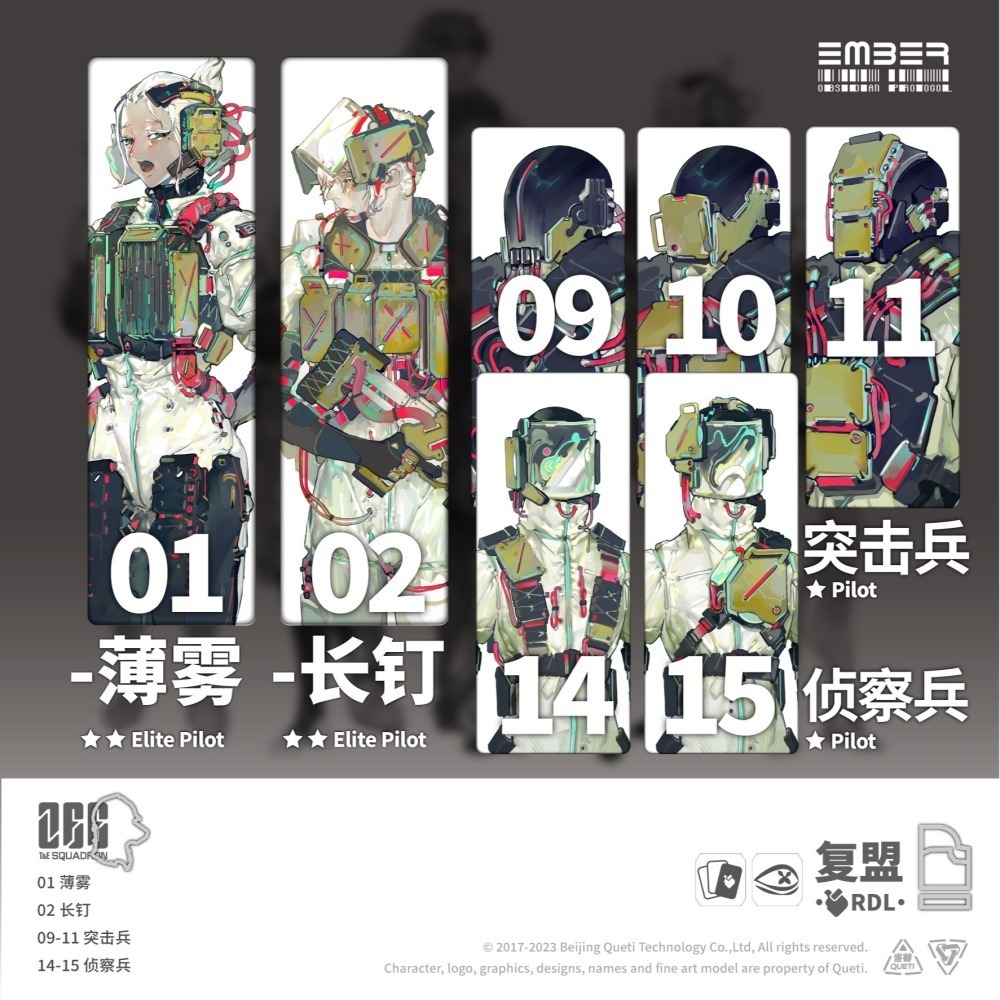 【OP黑曜協議】 Obsidian Protocol RDL Core (ENG)-復興同盟 / 復盟核心包(英文版)-細節圖3