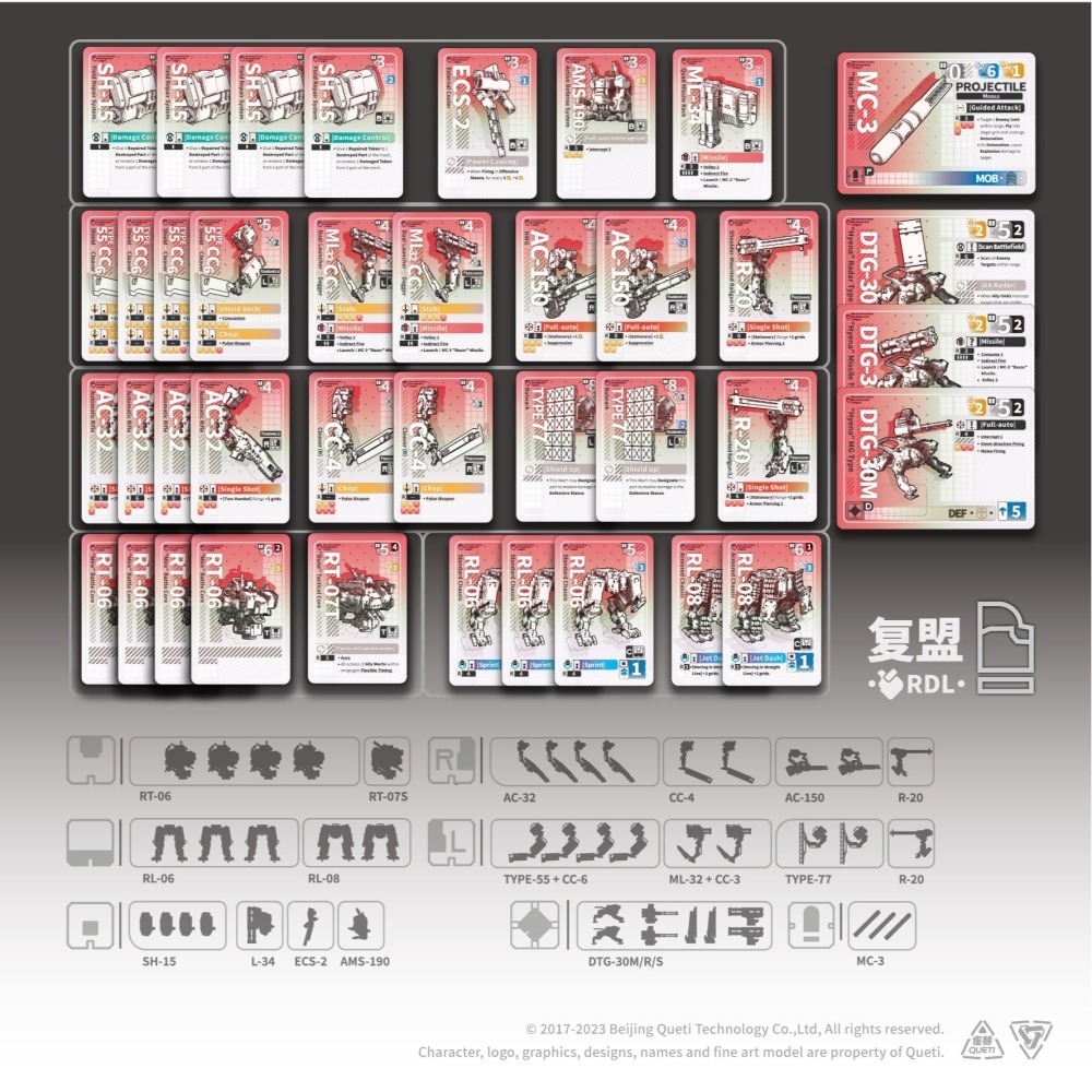 【OP黑曜協議】 Obsidian Protocol RDL Core (ENG)-復興同盟 / 復盟核心包(英文版)-細節圖4