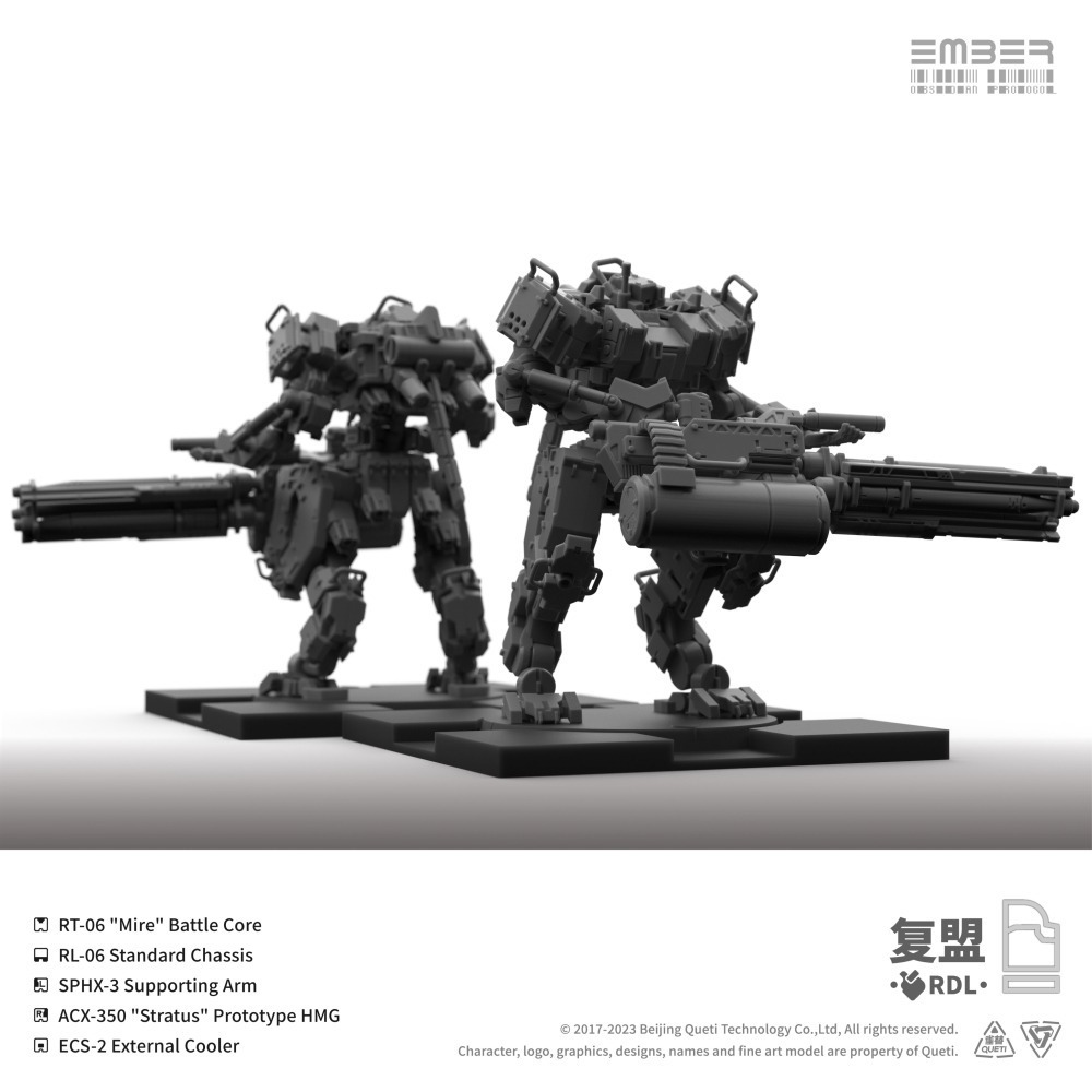 【OP黑曜協議】 Obsidian Protocol RDL Core (ENG)-復興同盟 / 復盟核心包(英文版)-細節圖10