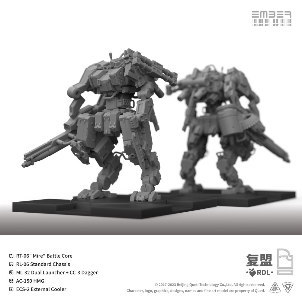 【OP黑曜協議】 Obsidian Protocol RDL Core (ENG)-復興同盟 / 復盟核心包(英文版)-細節圖8