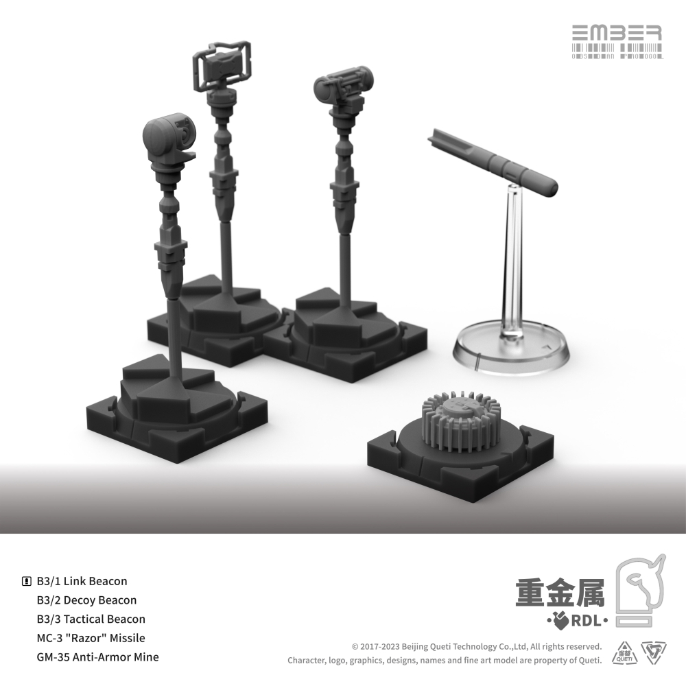 【OP黑曜協議】Obsidian Protocol RDL Heavy Metal(ENG)-復興同盟/重金屬(英文)-細節圖10