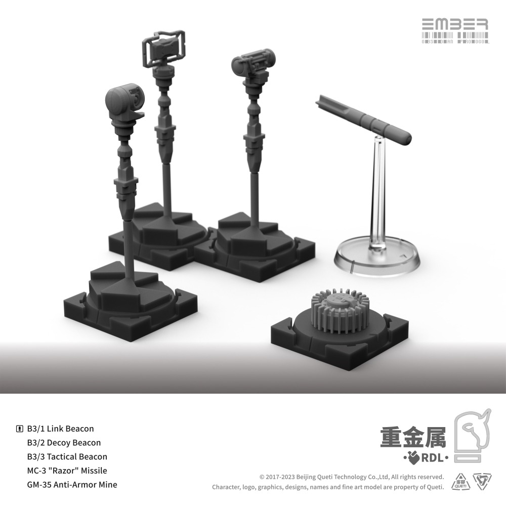 【OP黑曜協議】Obsidian Protocol RDL Heavy Metal(ENG)-復興同盟/重金屬(英文)-細節圖10