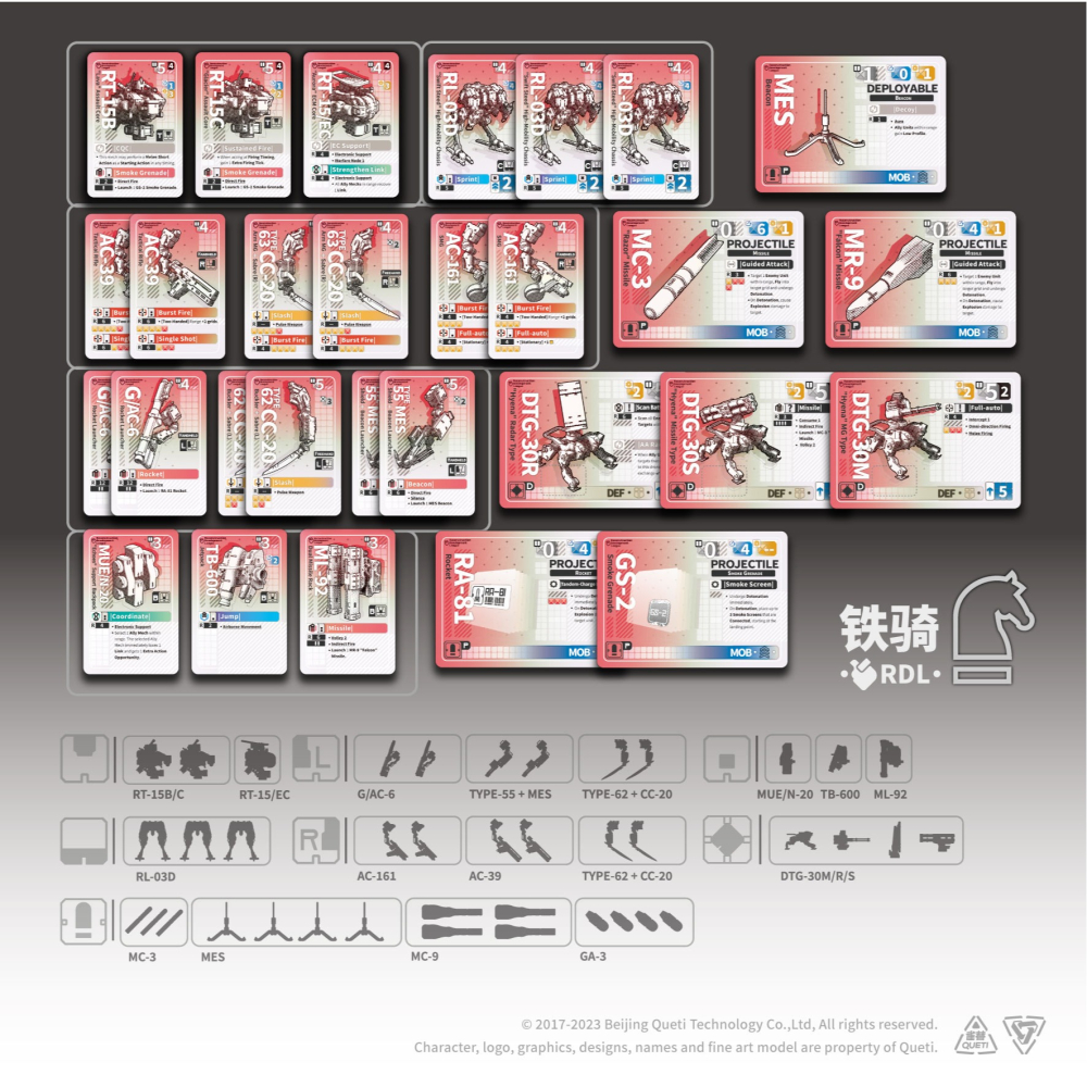 【OP黑曜協議】Obsidian Protocol RDL Cavalry (ENG)-復興同盟 / 鐵騎(英文版)-細節圖4