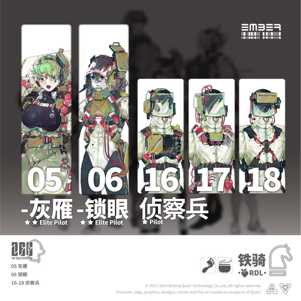 【OP黑曜協議】Obsidian Protocol RDL Cavalry (ENG)-復興同盟 / 鐵騎(英文版)-細節圖3