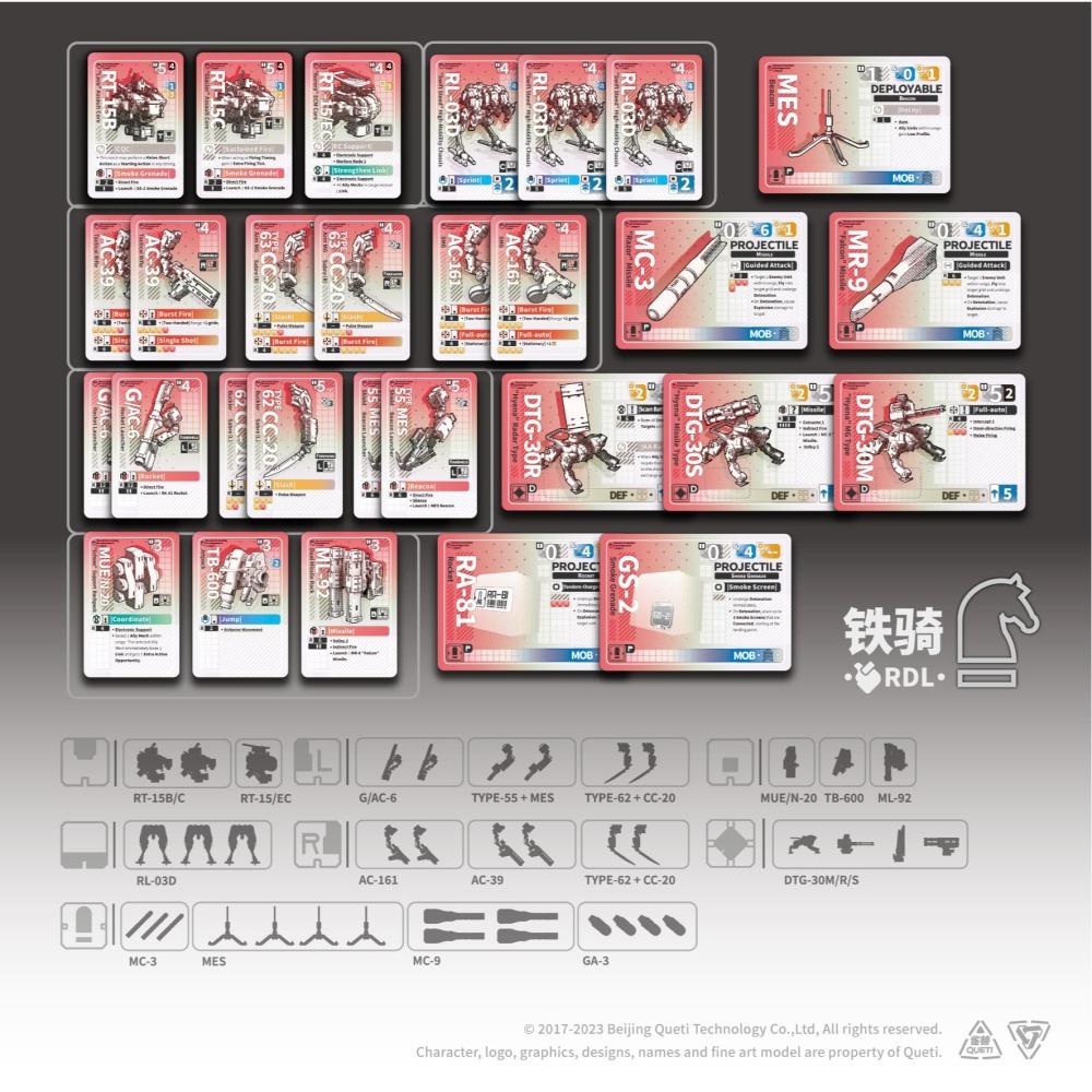 【OP黑曜協議】Obsidian Protocol RDL Cavalry (ENG)-復興同盟 / 鐵騎(英文版)-細節圖4