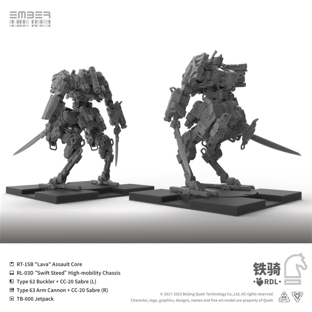 【OP黑曜協議】Obsidian Protocol RDL Cavalry (ENG)-復興同盟 / 鐵騎(英文版)-細節圖7