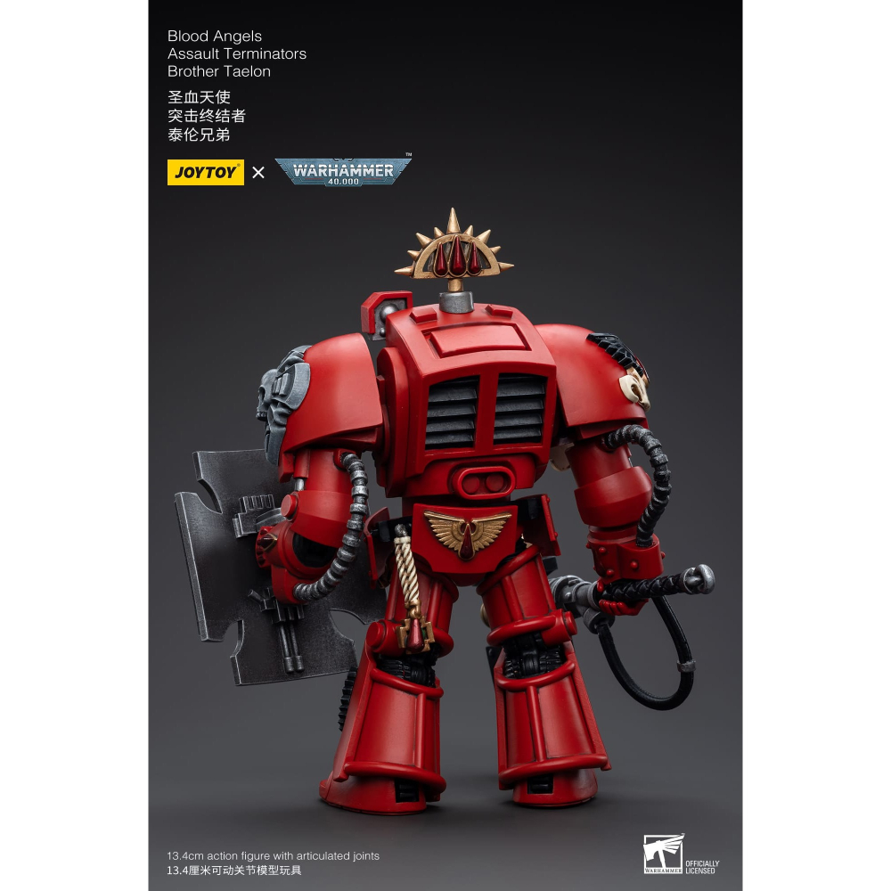 【JoyToy暗源】Assault Terminators Brother Taelon -聖血天使突擊終結者泰倫兄弟-細節圖2