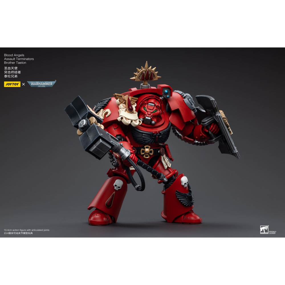 【JoyToy暗源】Assault Terminators Brother Taelon -聖血天使突擊終結者泰倫兄弟-細節圖4