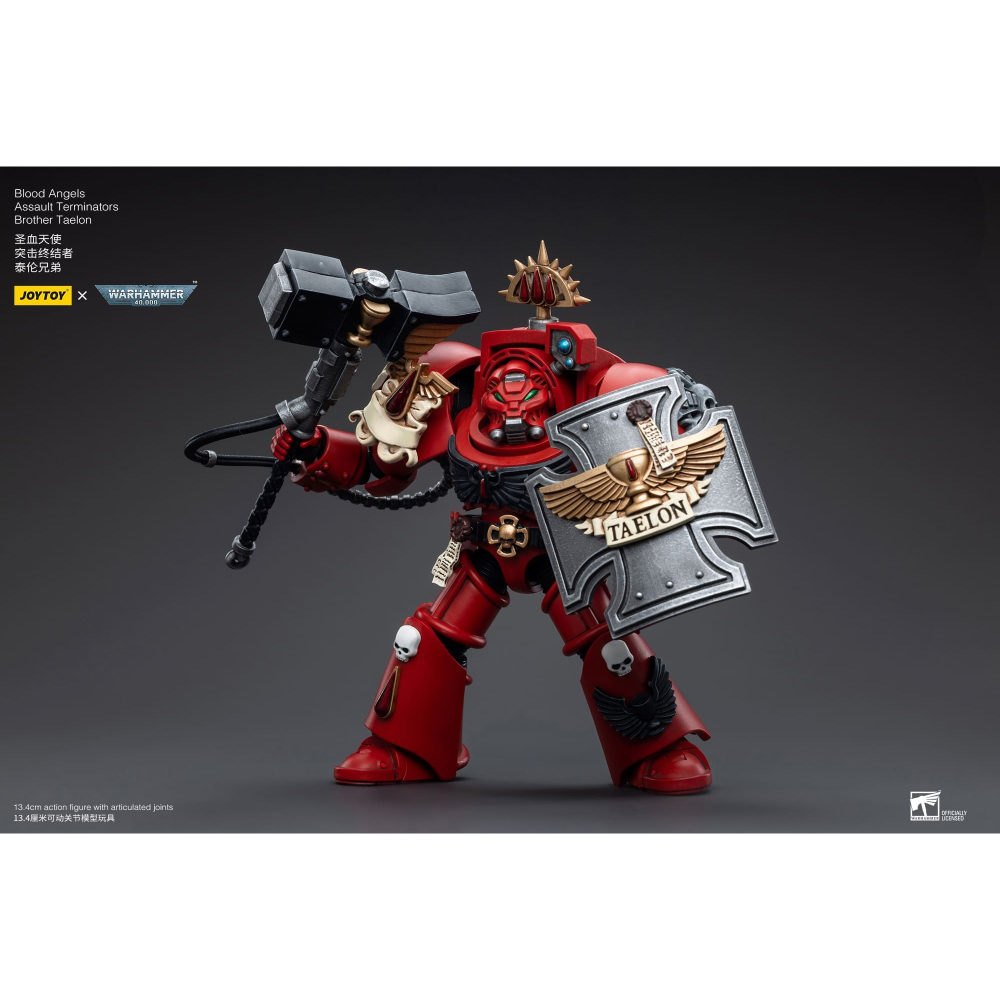 【JoyToy暗源】Assault Terminators Brother Taelon -聖血天使突擊終結者泰倫兄弟-細節圖6