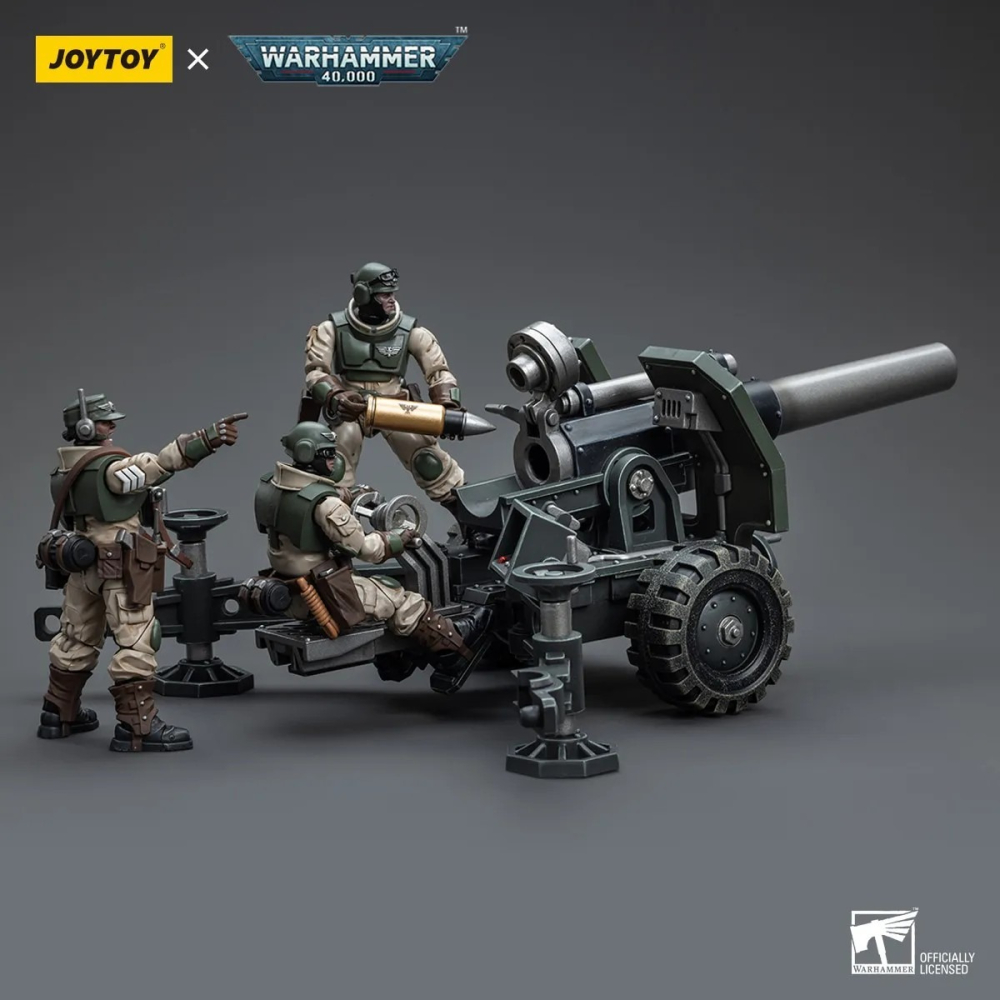 【JoyToy暗源】Astra Militarum - 星界軍 - 裝備宏聲野戰砲的野戰砲組-細節圖4