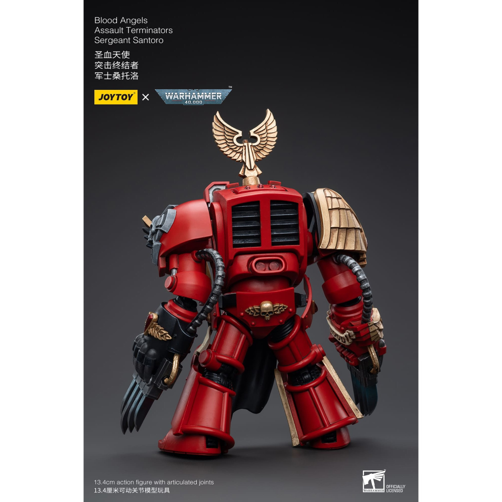 【JoyToy暗源】Assault Terminators Sergeant Santoro -突擊終結者 軍士桑托洛-細節圖2