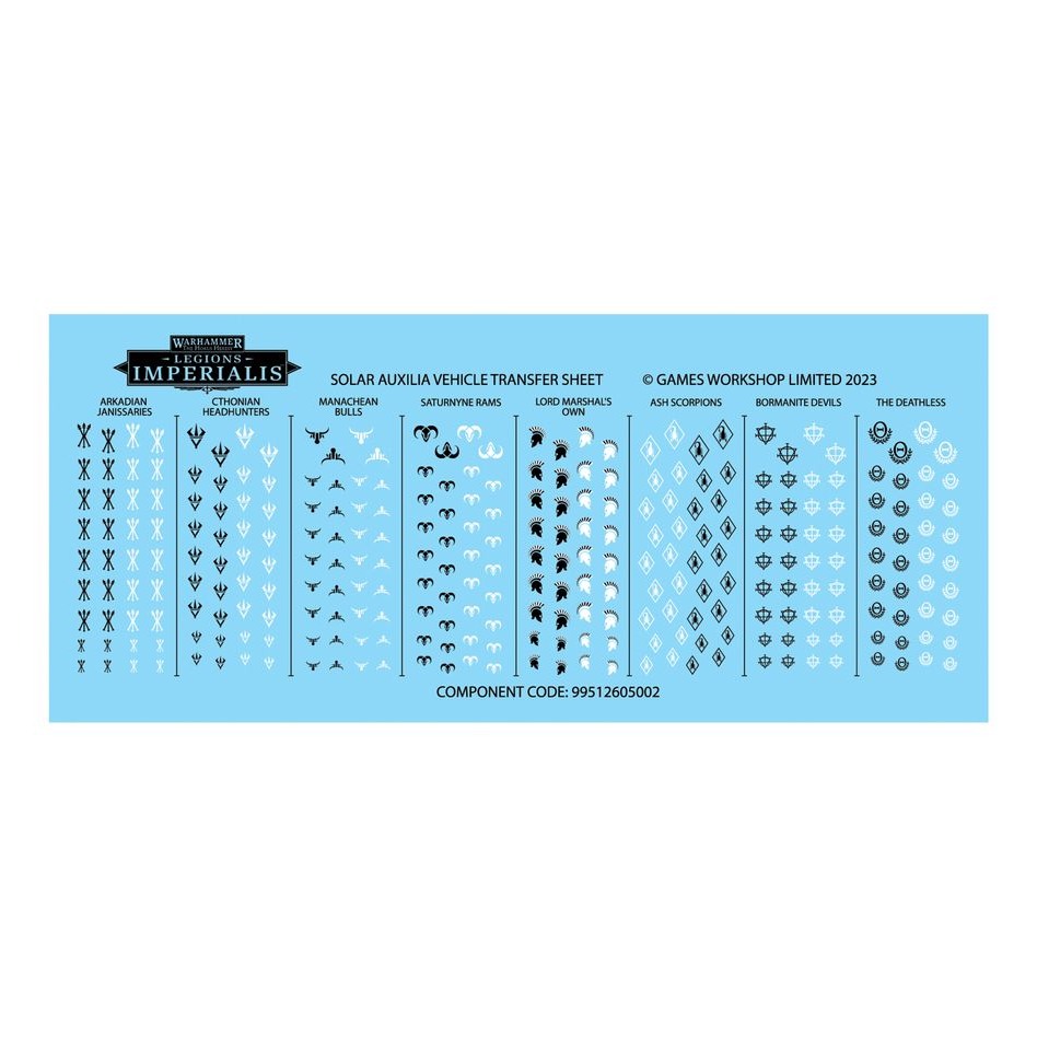 Legions Imperialis:Solar Auxilia Battle Group-帝國軍團：太陽輔助軍戰鬥群-細節圖8