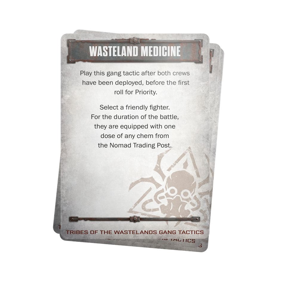 【涅克羅蒙達】Tribes of the Wastelands Gang Tactics Cards-荒野部落卡片-細節圖2