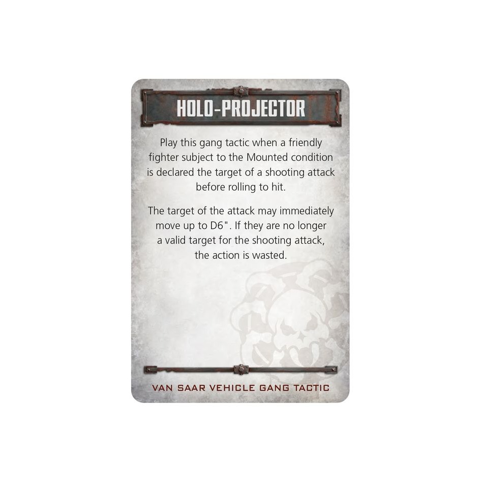 【涅克羅蒙達】Necromunda: Van Saar Vehicle Cards - 凡薩爾幫派載具卡-細節圖2