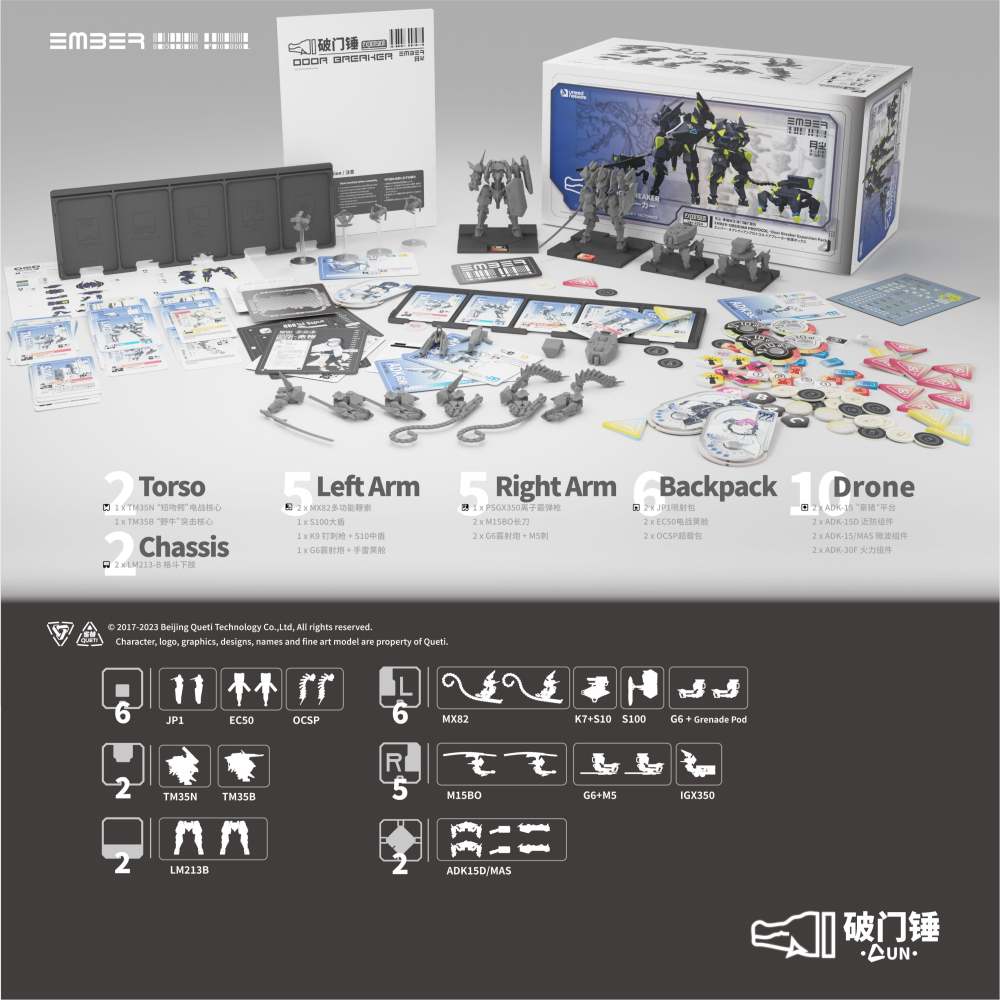 【OP黑曜協議】Obsidian Protocol UN Doorbreaker (ENG) - 財團聯合/破門錘(英)-細節圖2