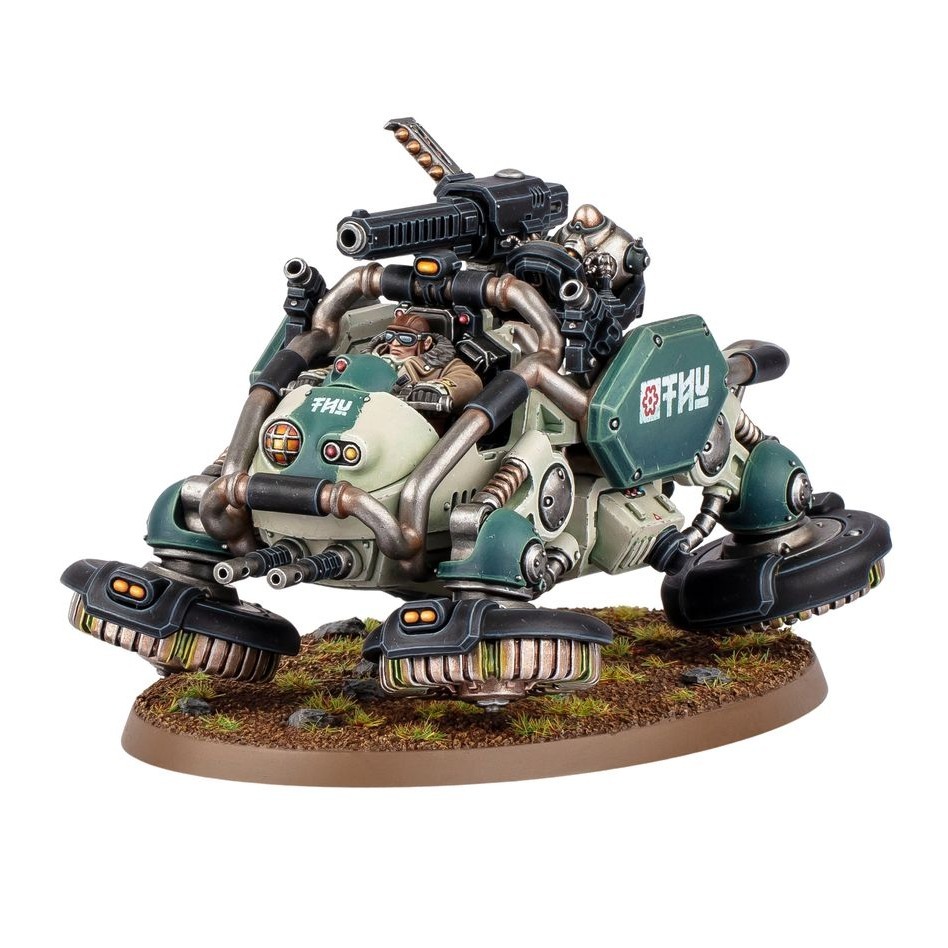 戰鎚40k】Leagues of Votann:Kapricus Defender/Carrier-沃坦聯盟摩羯座戰車-細節圖2