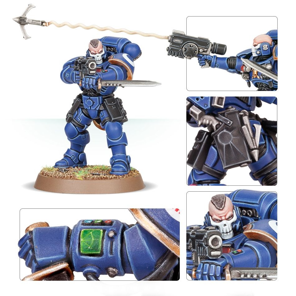 【戰鎚40k】Space Marines: Primaris Reivers - 星際戰士基因原體掠奪者-細節圖4