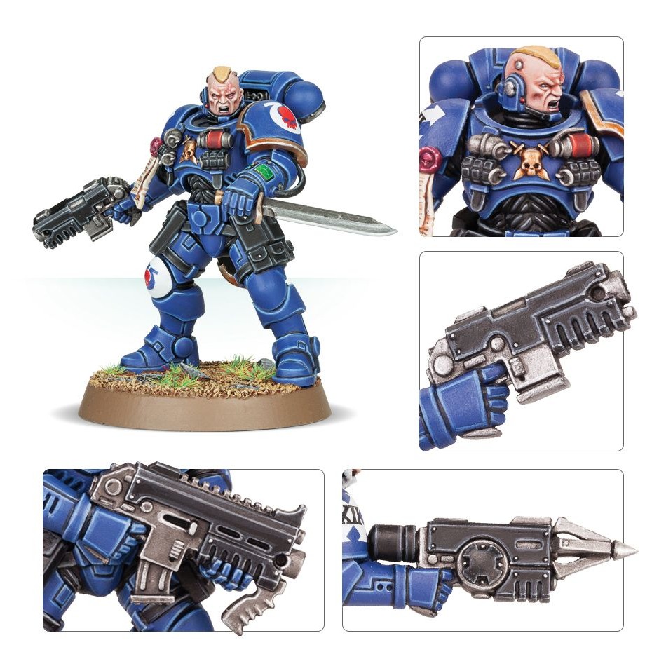 【戰鎚40k】Space Marines: Primaris Reivers - 星際戰士基因原體掠奪者-細節圖5