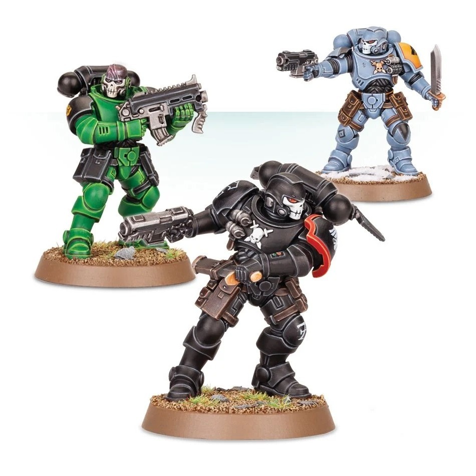 【戰鎚40k】Space Marines: Primaris Reivers - 星際戰士基因原體掠奪者-細節圖3