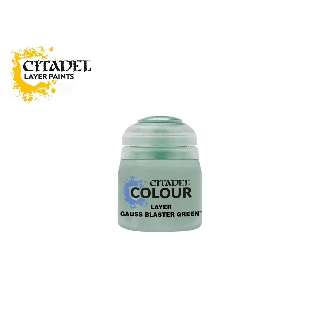 【Citadel】 Layer/疊色漆 : Gauss Blaster Green (12ml)-細節圖2