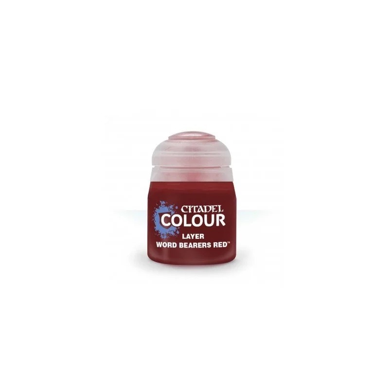 【Citadel】Layer/疊色漆 : Word Bearers Red (12ml)-細節圖2