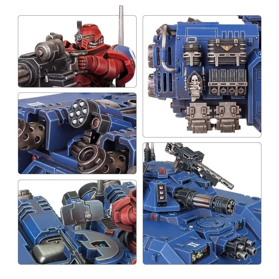【戰鎚40K】Space Marines Primaris Repulsor - 原鑄星際戰士驅逐者坦克-細節圖3