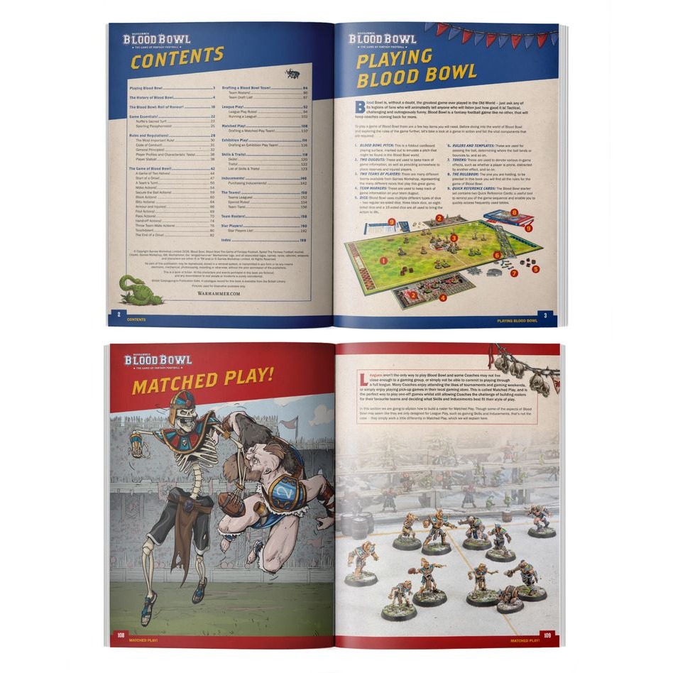 Blood Bowl: Rulebook Third Edition (ENG) - 血碗橄欖球：規則書第三賽季-細節圖3