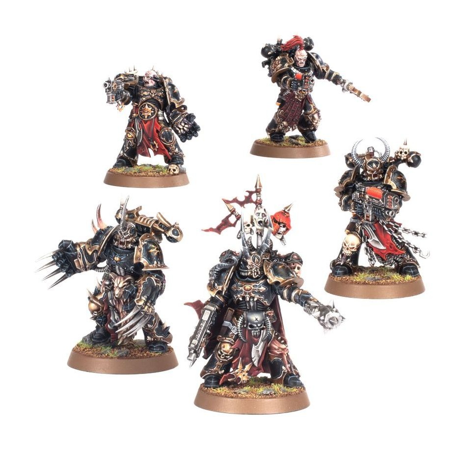 【戰鎚40K】Chaos Space Marines: Chosen - 混沌星際戰士神選者-細節圖2