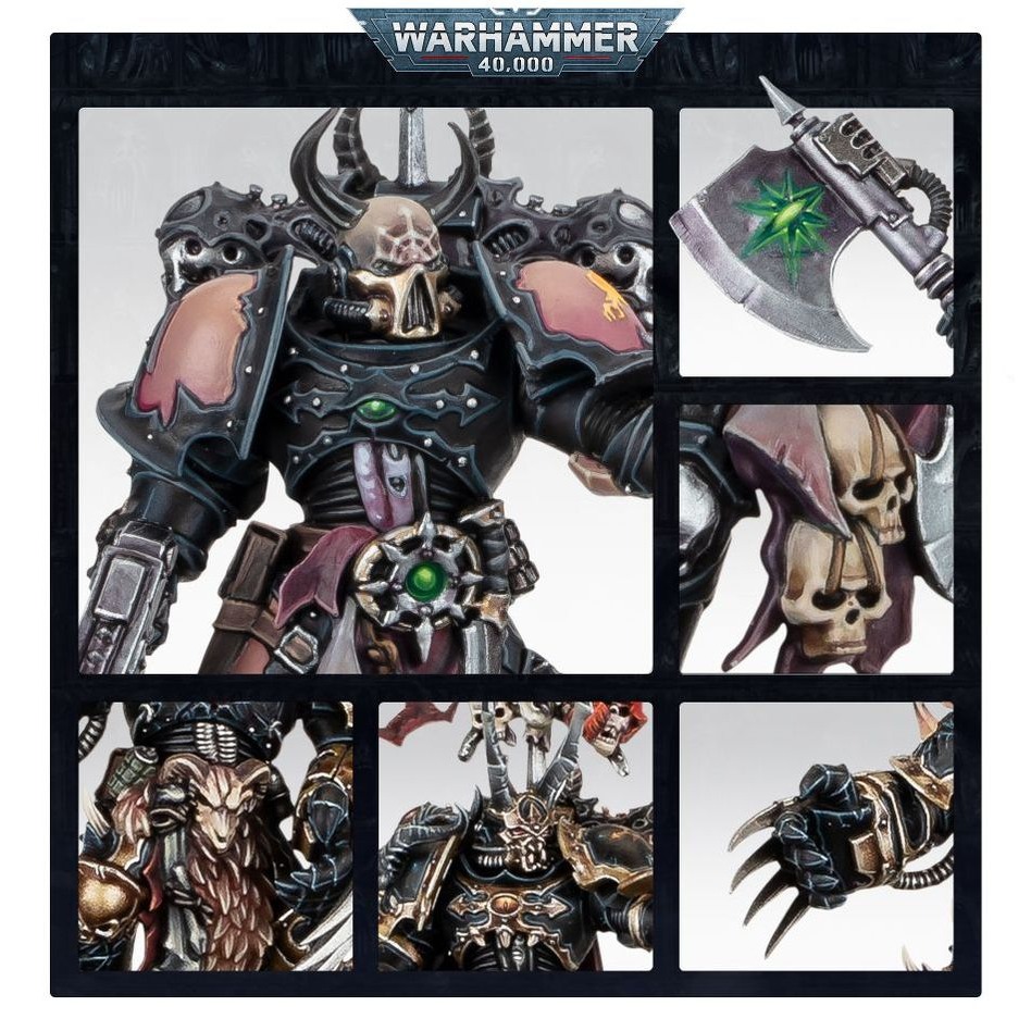 【戰鎚40K】Chaos Space Marines: Chosen - 混沌星際戰士神選者-細節圖6