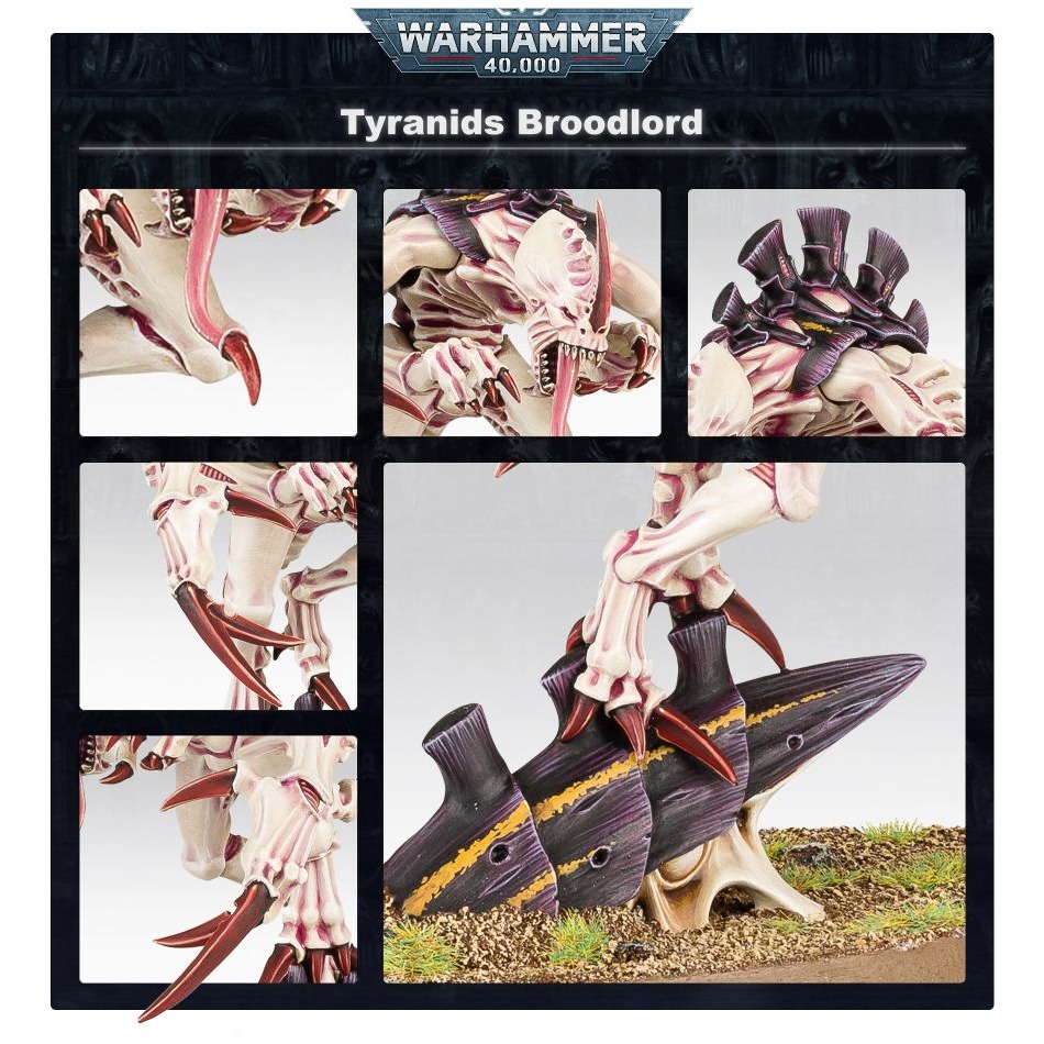 【戰鎚40k】Tyranids: Broodlord - 異形蟲巢領主-細節圖3